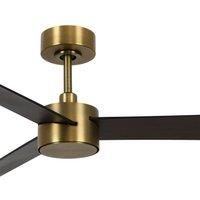 DC Ceiling fan with Remote Climate IV Brass 132 cm 52" Quiet Fan with Timer