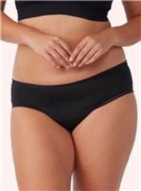 1 Pack Black Period Bikini Briefs Ladies 14-16 Ladies - Love Luna