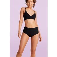 1 Pack Black Period Full Briefs Ladies 20-22 Ladies - Love Luna