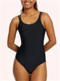 Love Luna 1 Pack Girl's First Period One Piece Swimsuit Black 10-11 Years