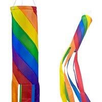 Rainbow Windsock Flag - 3 Options