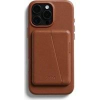 Bellroy Mod Phone Case + Wallet for iPhone 16 Pro Max (slim leather iPhone case, phone wallet) - Sienna