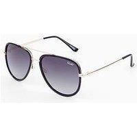 Quay Australia All In Mini Sunglasses - Gold
