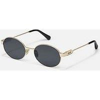 Quay Australia Anyways Sunglasses - Gold