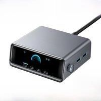 Anker Prime Charger 250W GaN USB C Fast Charging Station 2.26" LCD Display for iPhone MacBook Pro