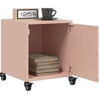 Berkfield Home Bedside Cabinets 2 pcs Pink 36x39x43.5 cm Steel