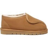 Men Mossy Adjustable Sheepskin Slippers