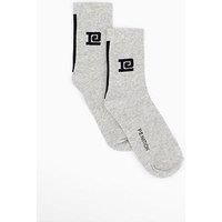 P.E Nation Womens Training Medley Sock - Grey