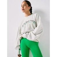 P.E Nation Womens Training Volume Sweat - Grey