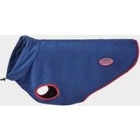 WEATHERBEETA Comfitec Fleece Zip Dog Coat, Navy Blue
