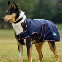 ComFiTec Premier Deluxe Waterproof Dog Coat, Navy