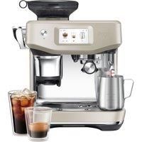 Sage The Barista Touch Impress Coffee Machine Almond Nougat With FREE Gift