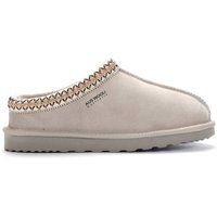 Aus Wooli Australia Unisex Croydon Slippers in Light Grey | Size: 5