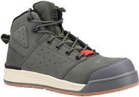 Hard Yakka 3056 Metal Free Safety Boots Olive Size 10 (697RX)