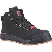 Hard Yakka W 3056 Metal Free Ladies Safety Boots Black Size 3 (628RV)