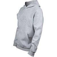 Hard Yakka Embossed Hoodie Light Grey Marle Medium 38" Chest (164RV)