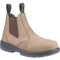 Hard Yakka Outback S3 Safety Dealer Boots Tan Size 5 (543KE)