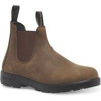 Hard Yakka Brunswick saddle brown nubuck memory foam Chelsea dealer boots