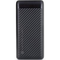 Our Pure Planet 20,000mAh Power Bank and 1.2m USB-C to Lightning Cable Bundle - Black and White, Black
