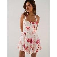 Forever New Brenda Bubble Hem Mini - Multi