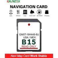 for Ford F150 Media Navigation B15 Map USA MEX Sat Nav SD Card GM5T19H449BJ with Anti Fog Reaview