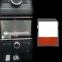 Navigation Sat Nav for Tiguan 20072011 Cover Slovakia Czech Republic GPS AZ V12 WEST Map Card