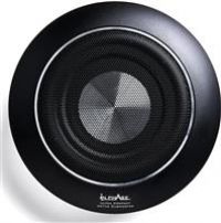 In Phase Car Audio USW10 300W 10" Underseat Ultra Slim Compact Active Subwoofer System, Die-Cast Aluminium , Black