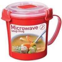 SISTEMA 656ml Microwave Soup Mug - Currys