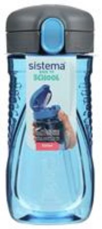 Sistema Hydrate Tritan Quick Flip Sipper Water Bottle -520ml