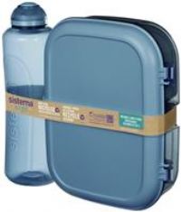 Sistema Ocean Bound Lunch Box & Bottle - 480ml
