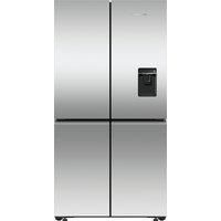 Fisher & Paykel Series 7 Contemporary RF605QNUVX1 Wifi Connected Plumbed Frost Free American Fridge Freezer - Stainless Steel - E Rated, Stainless Steel