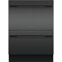 Fisher and Paykel Double Dishdrawer - Black Steel - Integrated - DD60DDFHB9