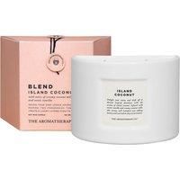 Aromatherapy Soy Wax Blend Candle Ceramic Jar Multi Aroma - Island Coconut