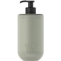 The Aromatherapy Co. - Smith & Co. 400ml Hand & Body Wash Refillable Glass Bottle - Amber & Freesia | Kakura Plum Oil & Marula Oil Skin Cleanser - Vegan & Cruelty-Free/Made in New Zealand.