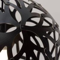 david trubridge Floral hanging lamp 60 cm black