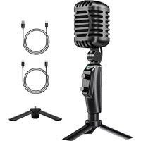 Usb Professional Retro Studio Mic For Gaming & Streaming
