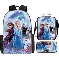 3 Piece Bluey Inspired Backpack Set - 9 Design Options