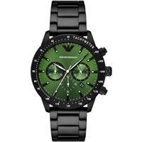 Emporio Armani AR11472 Stainless Steel Chronograph Green Dial Watch