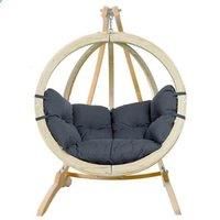 Amazonas Globo Hammock Single Seater Chair Set - Anthracite