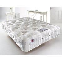 Somnior The Cashmere 2000 - Natural Thermo Balance Medium Firm Mattress in White | Size: Single