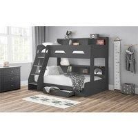 Anthracite Triple Sleeper Book Case Bunk Bed