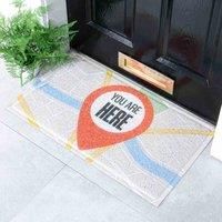 You Are Here Doormat (70 x 40cm)