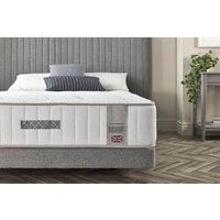 Somnior Midnight Orthopaedic Mattress Built with Extra Hybrid Support Features in White | Size: Double