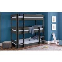 Premium Anthracite Triple Bunk Bed