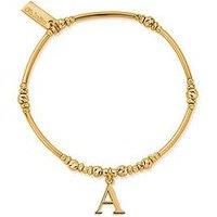 Chlobo Gold Iconic Initial Bracelet