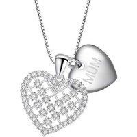 Necklace With Mum Tag+Md Box - Silver