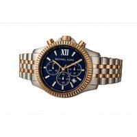 Michael Kors MK8412 Lexington Men's Chronograph Watch with Blue Dial