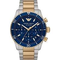 Emporio Armani AR11362 Men's Watch with Chronograph & Blue Dial
