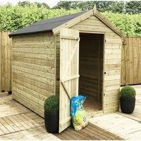 9 x 5 Premier Pressure Treated Apex Shed