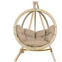 Amazonas Globo Hammock Single Seater Chair Set - Sahara Sand